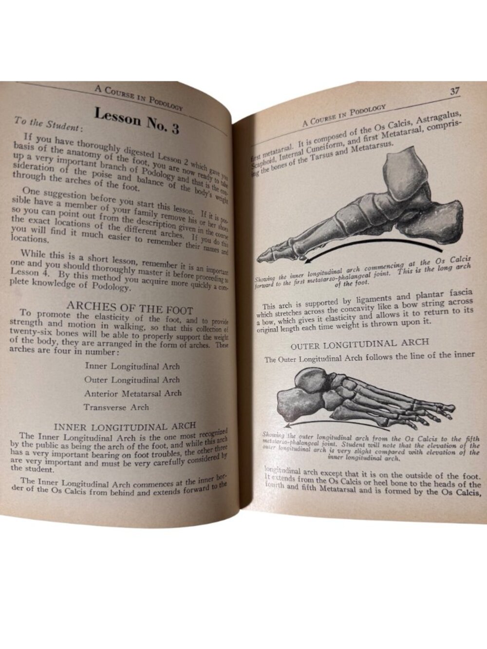 A Course in Podology National School of Podology Illust 1st Edition 1932 HC Book - Picture 8 of 16